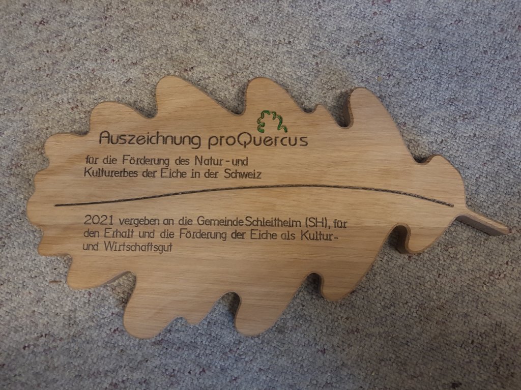 Auszeichnung proQuercus